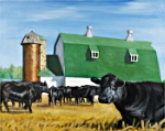 Scott Floyd/Barn And Cows